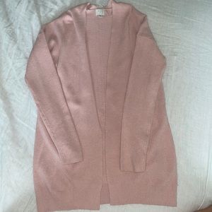 XS pink “a new day” cardigan